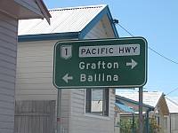 NSW - Ulmarra - Highway One Sign (12 Nov 2010)